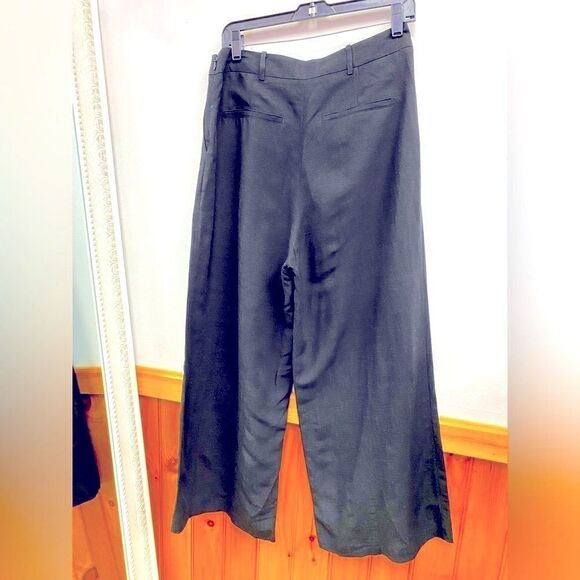 G. Label by GOOP MADELINE WIDE-LEG BLACK‎ PANTS SZ 6 - Picture 4 of 4